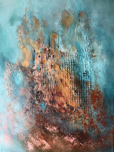 Cold and hot by Ludmila Budanov, Painting for Sale on Select