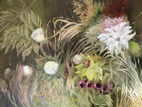 Night fragrance XVII by Ludmila Budanov, Painting for Sale on Select