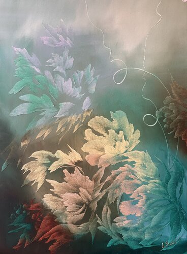 I want to dive inside by Ludmila Budanov, Painting for Sale on Select