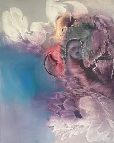 Whispers of the Unknown by Ludmila Budanov, Painting for Sale on Select