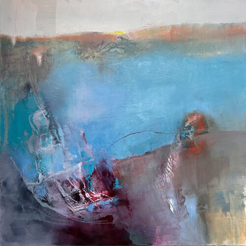 Call of the Horizon by Ludmila Budanov, Painting for Sale on Select