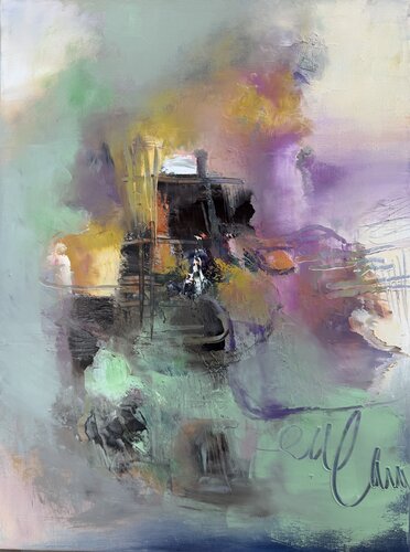 From a colored dream by Ludmila Budanov, Painting for Sale on Select