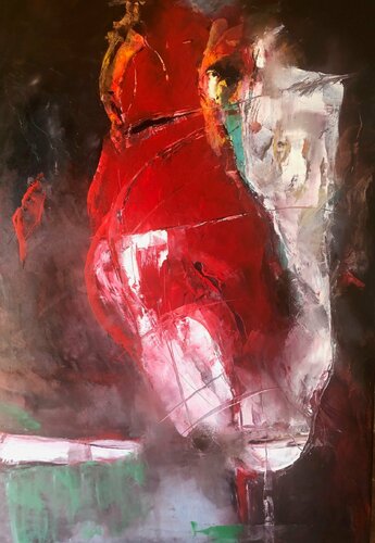 The Coctail by Ludmila Budanov, Painting for Sale on Select