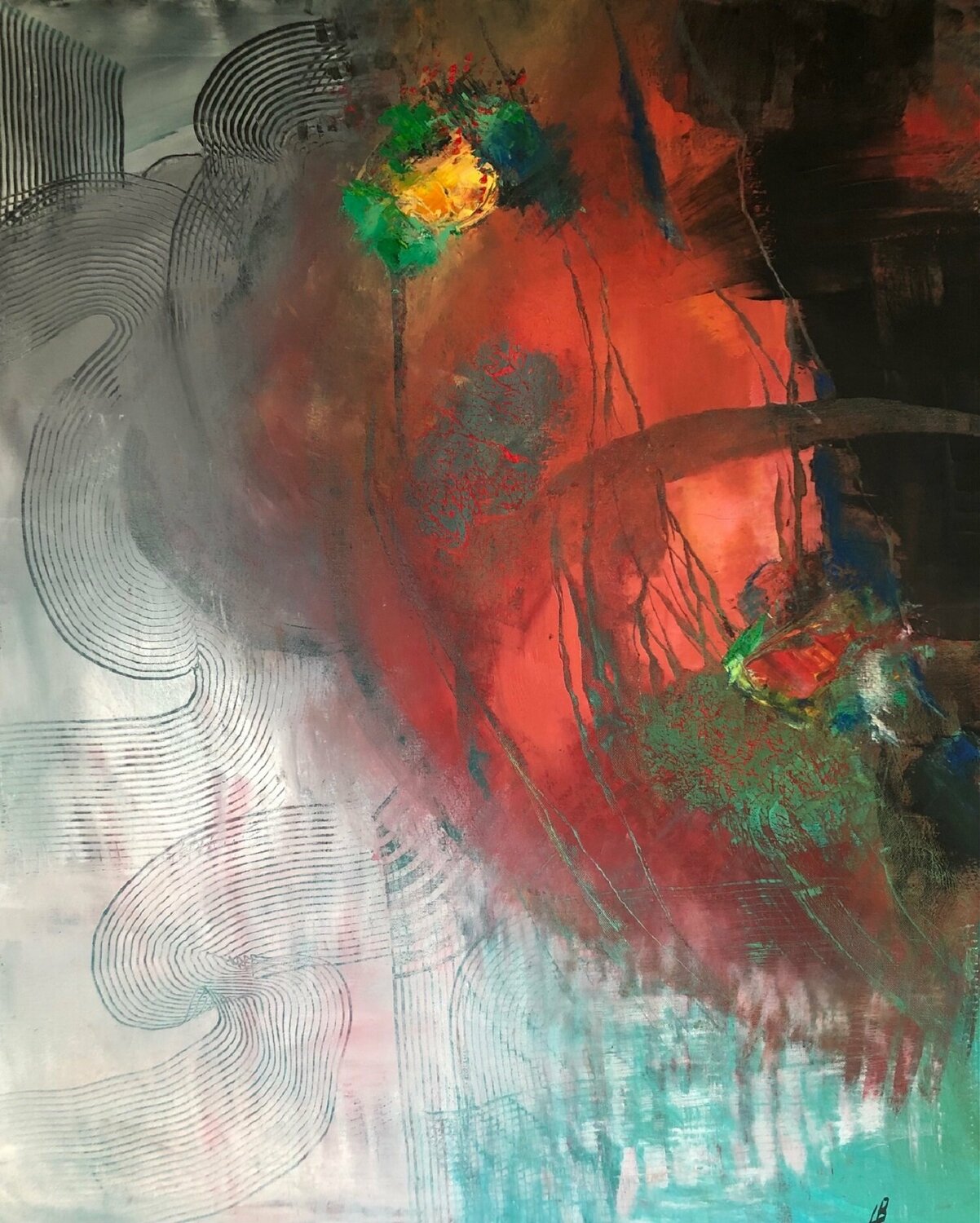 Parallels Ludmila Budanov Original painting for sale