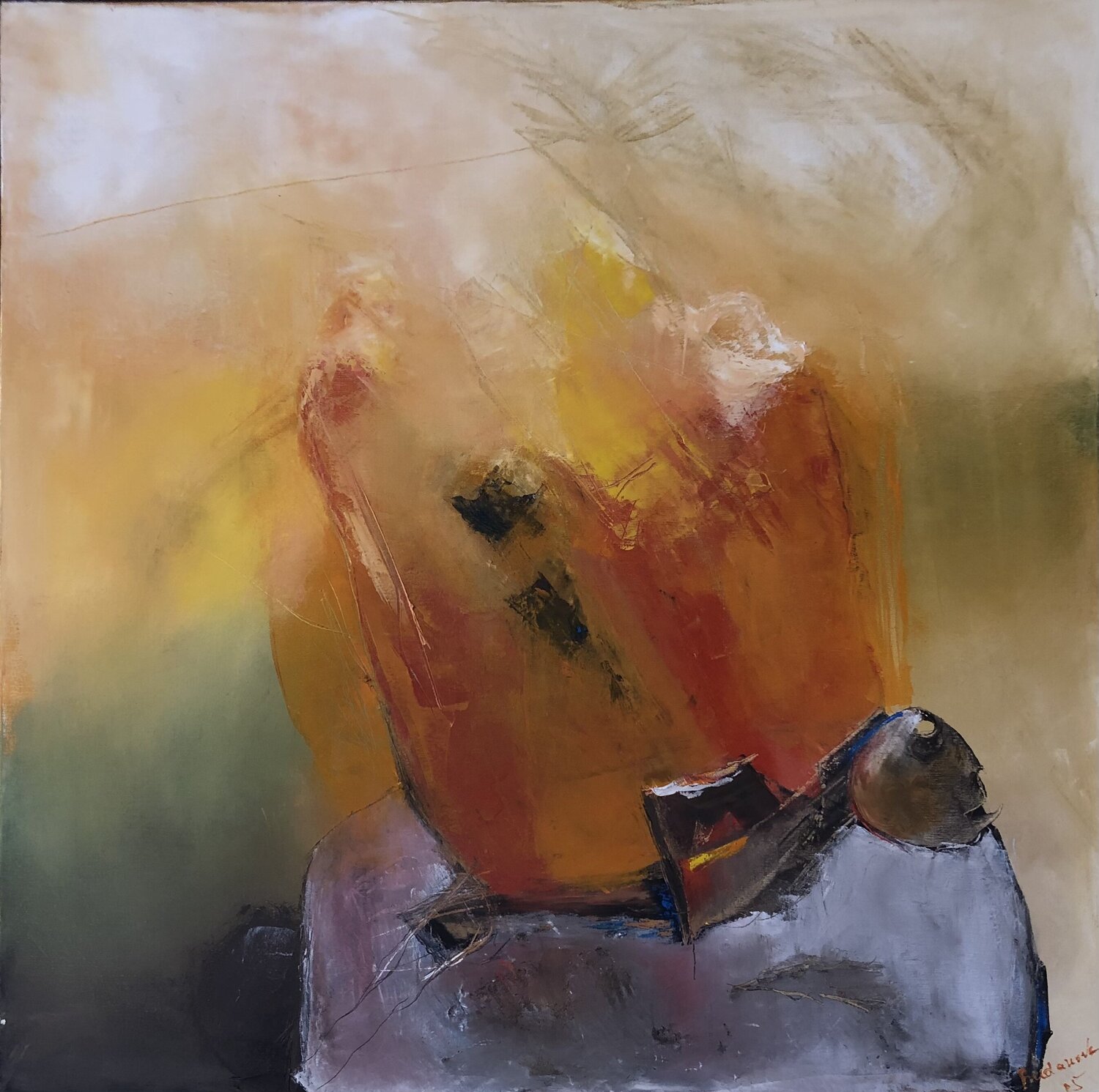 Boat Ludmila Budanov Original painting for sale