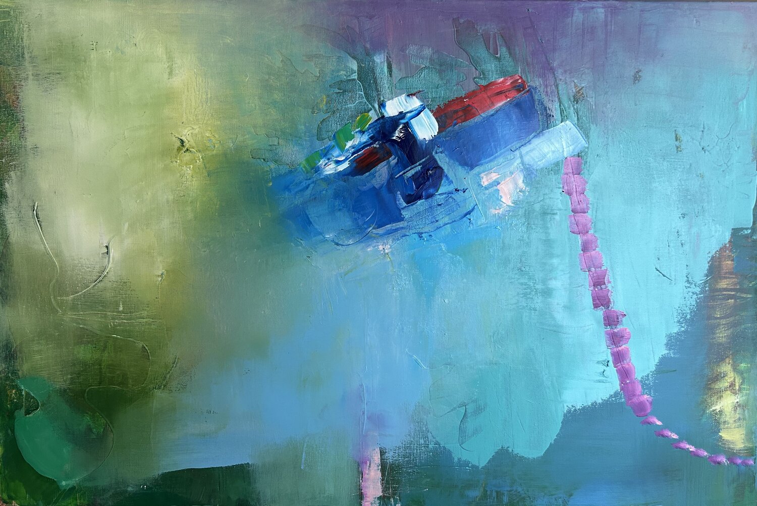 Boat Ludmila Budanov Original painting for sale