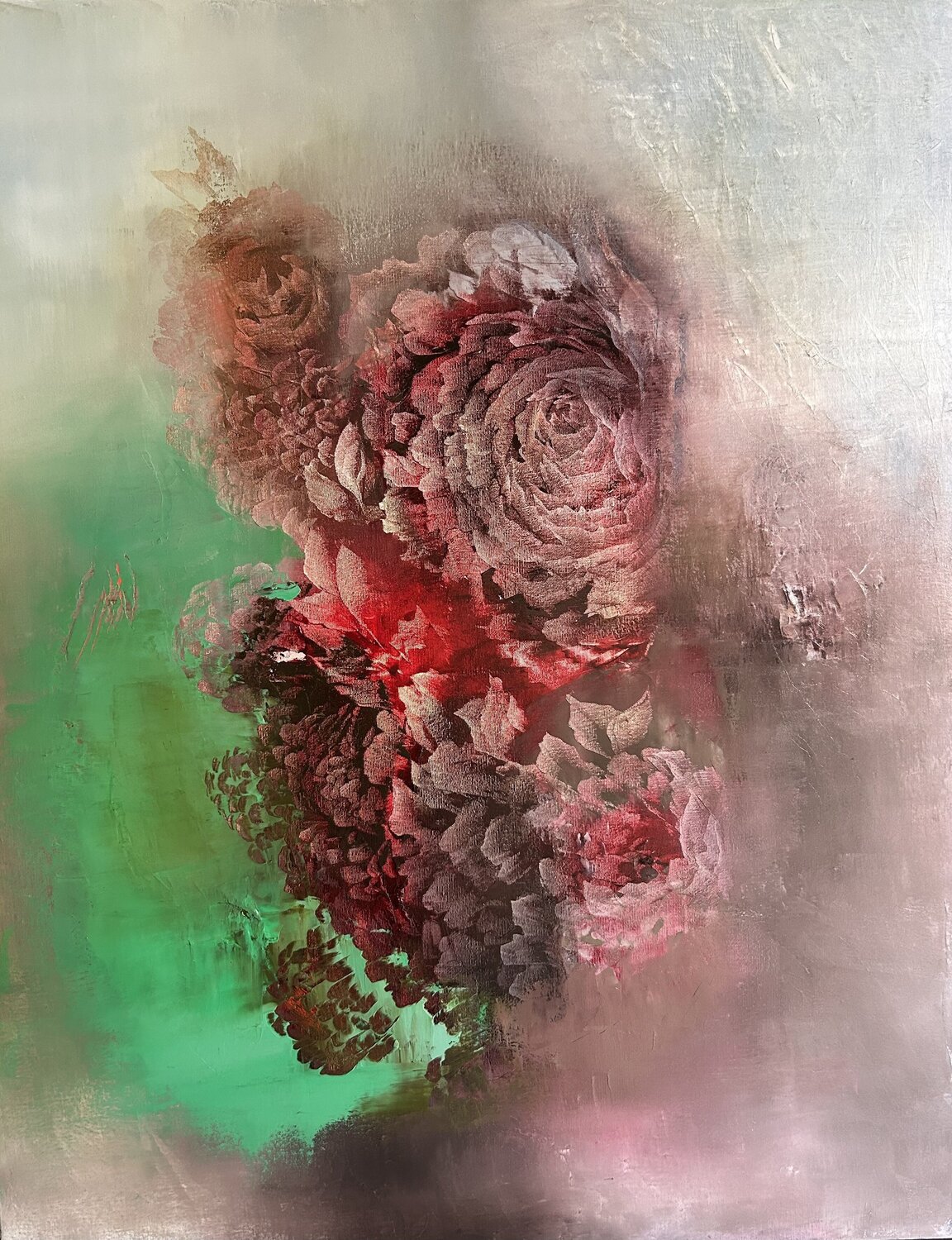 Eruption I Ludmila Budanov Original painting for sale