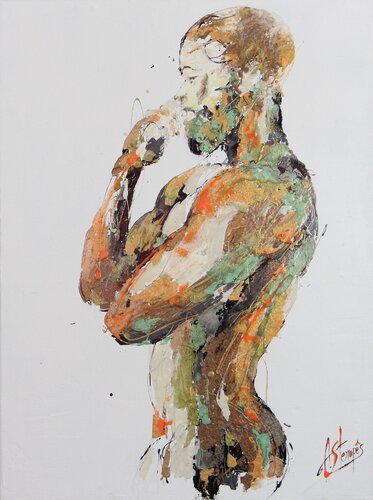 La Force Tranquille by Amandyne Steropes, Painting for Sale on Select