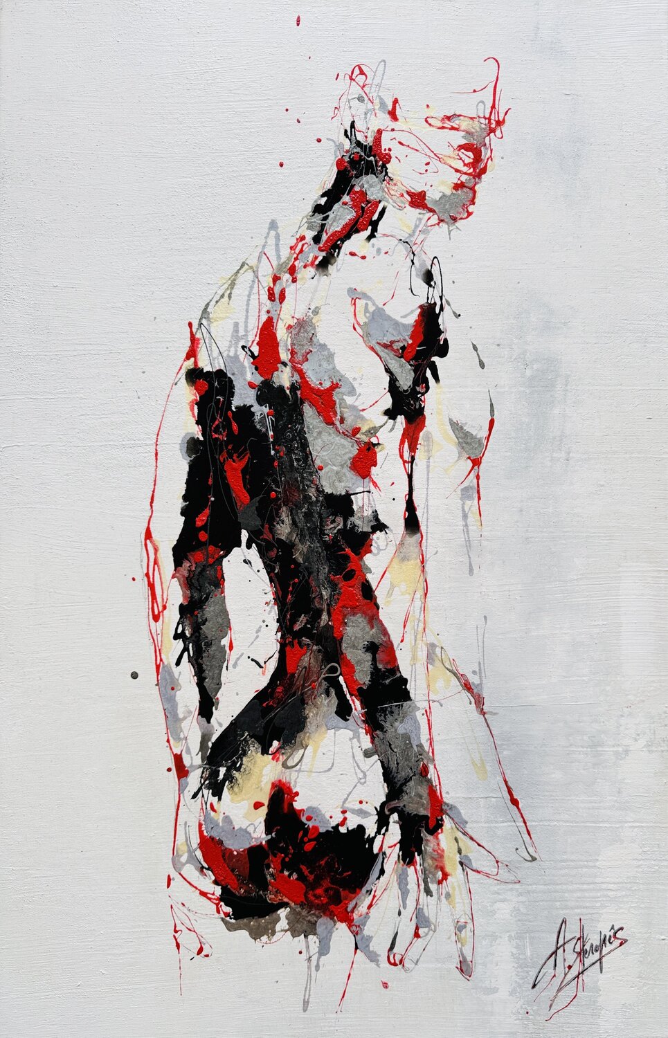 Premier Souffle Amandyne Steropes Original painting for sale