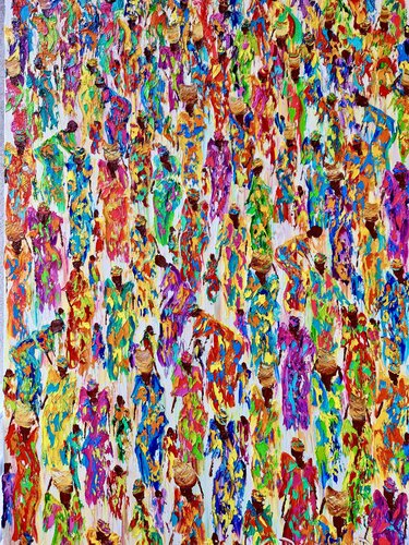 Tropical beauty by Christine Drummond, Painting for Sale on Select