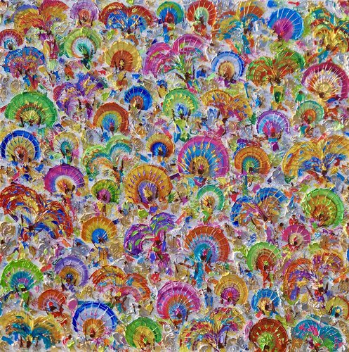 Batucada da Alegria by Christine Drummond, Painting for Sale on Select