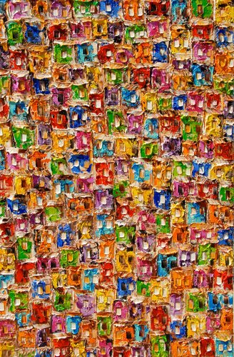 Colorido da Favela by Christine Drummond, Painting for Sale on Select