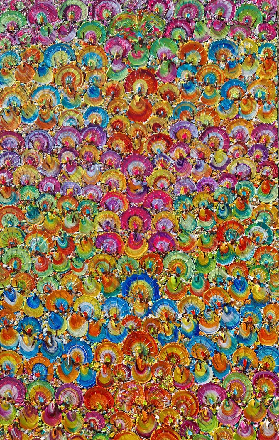 Samba Samba minha gente! Christine Drummond Original painting for sale
