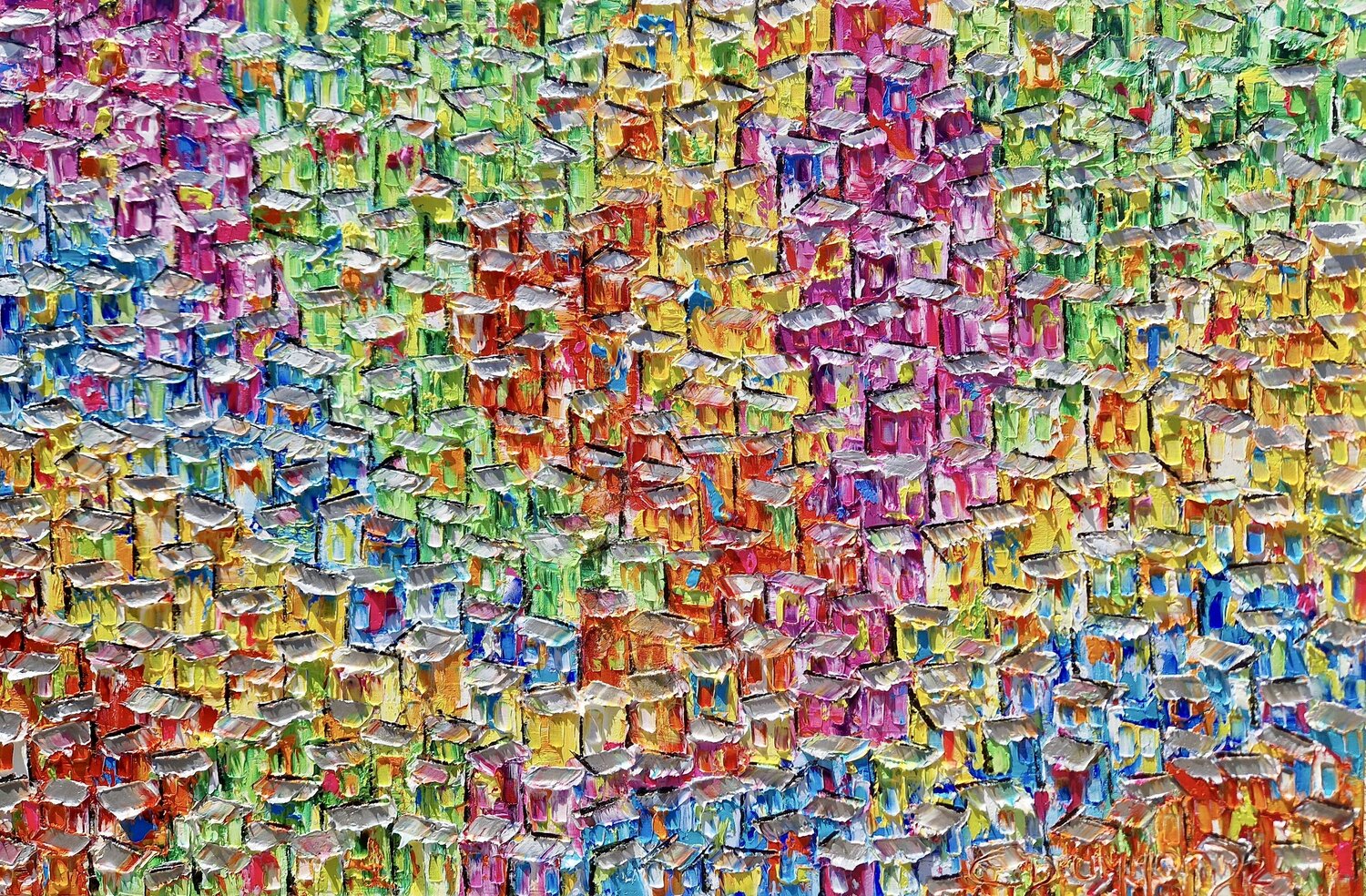 Flow of Joy Christine Drummond Original painting for sale