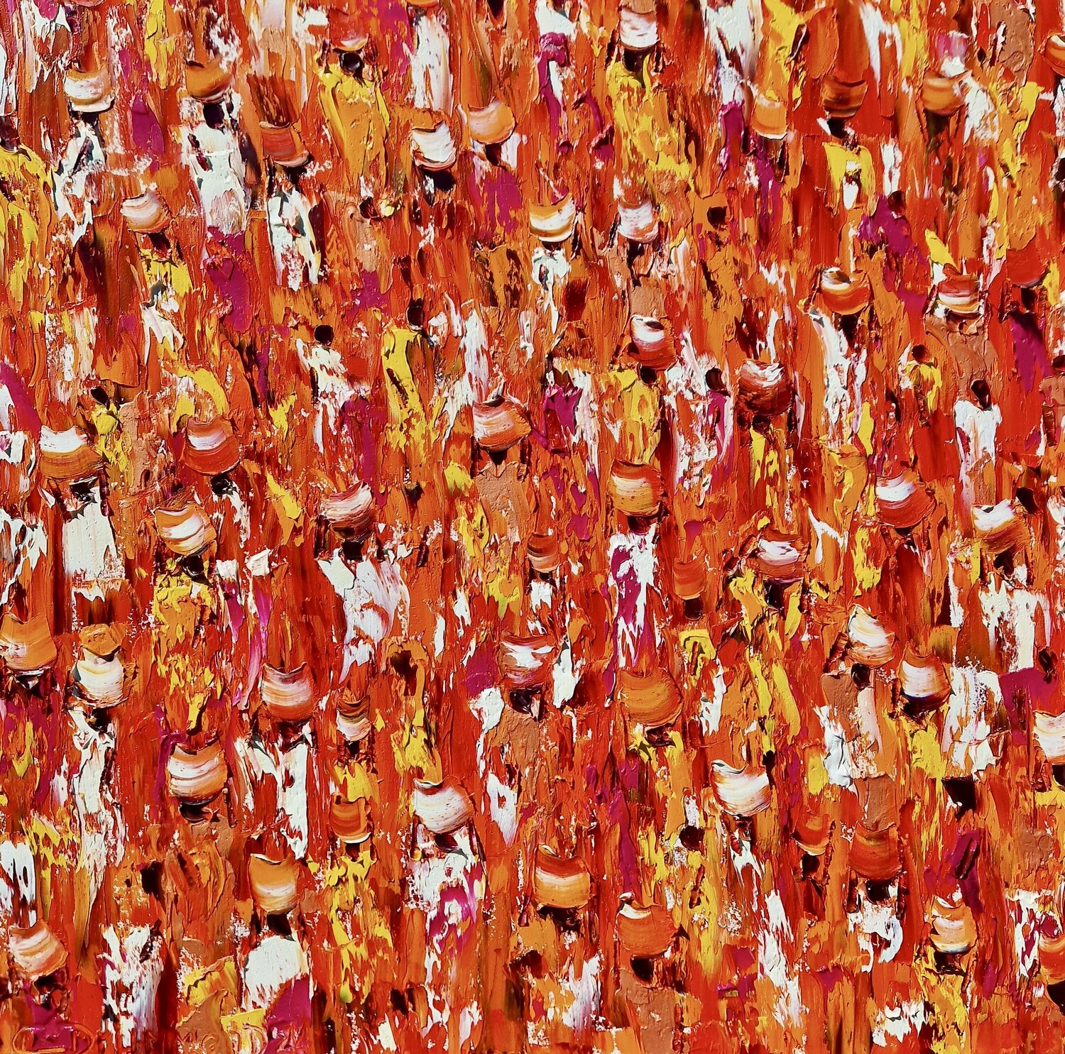 Tropical Paradise Christine Drummond Original painting for sale
