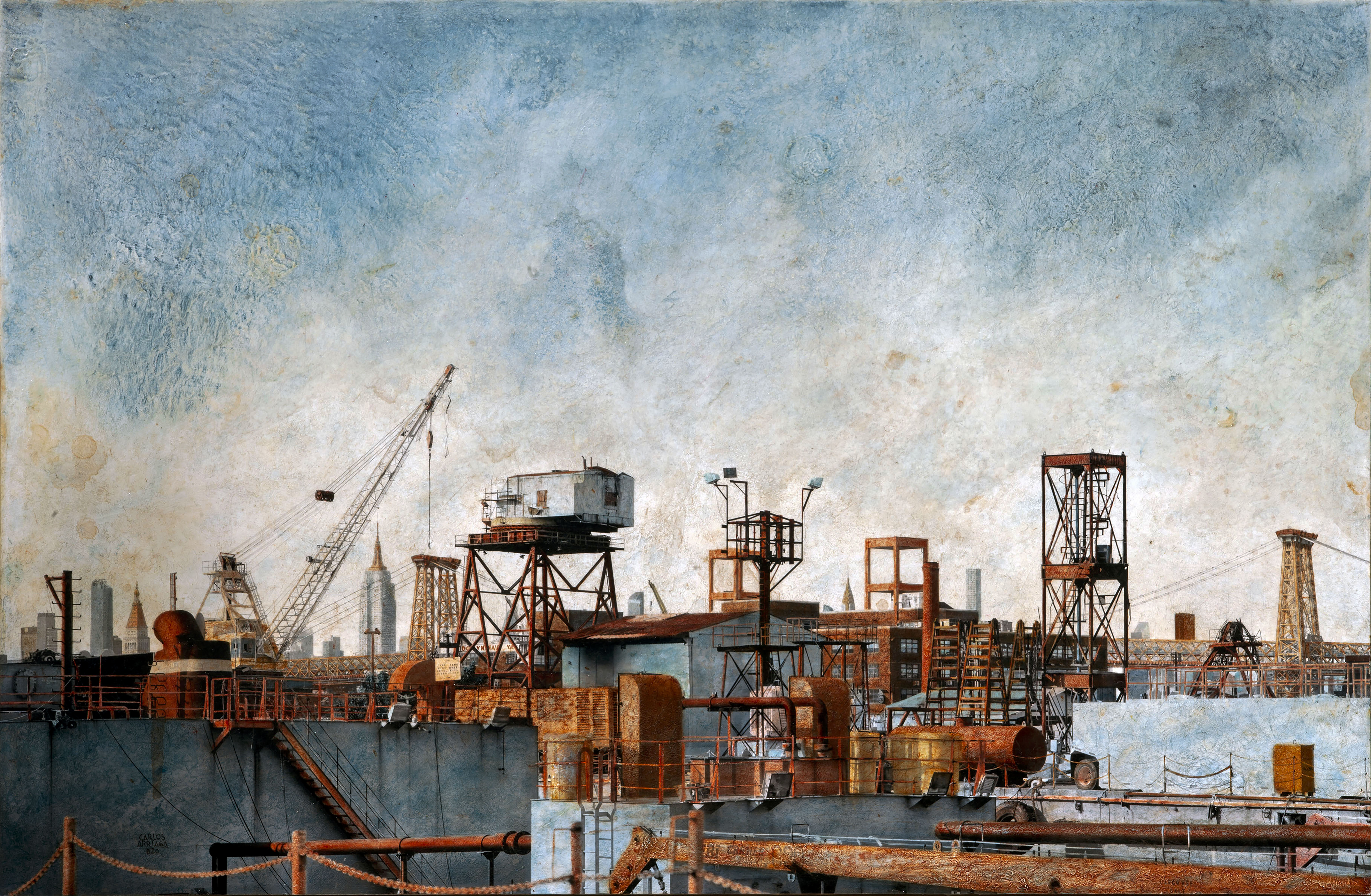 Brooklyn Navy Yard. New York.