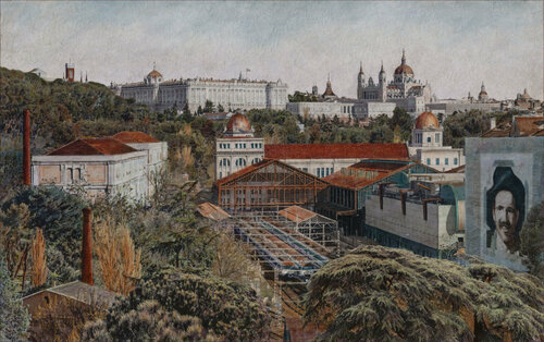 Desde el Norte Hacia Oriente by Carlos Arriaga, Painting for Sale on Select