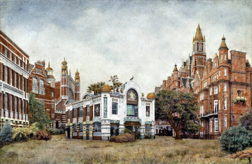 Chelsea Capriccio by Carlos Arriaga, Painting for Sale on Select