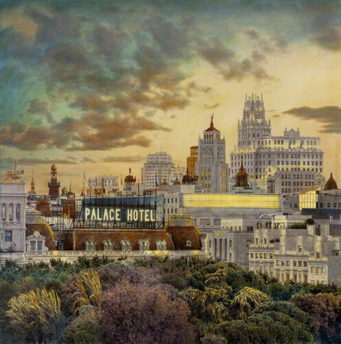 Palace Hotel Forever # 2 by Carlos Arriaga, Painting for Sale on Select