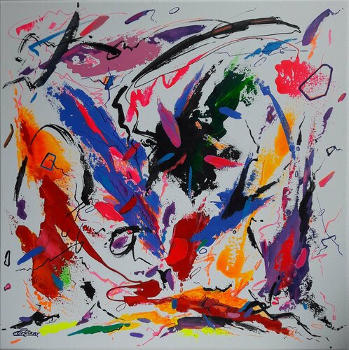HOUGAKU MUSIC JAPAN - II by Valeriano CORTÁZAR, Painting for Sale on Select