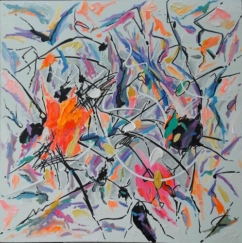 REHAB by Valeriano CORTÁZAR, Painting for Sale on Select