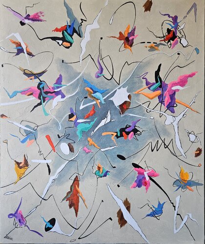 HURRICANE by Valeriano CORTÁZAR, Painting for Sale on Select