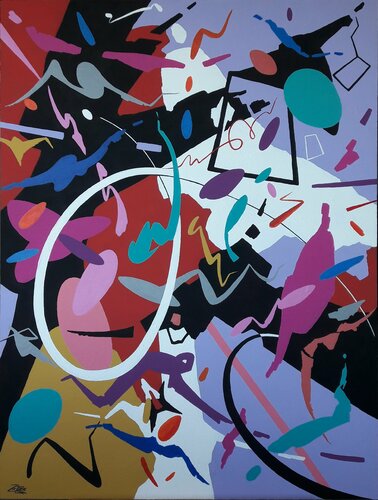 ADAGIO - Johann Sebastian Bach by Valeriano CORTÁZAR, Painting for Sale on Select