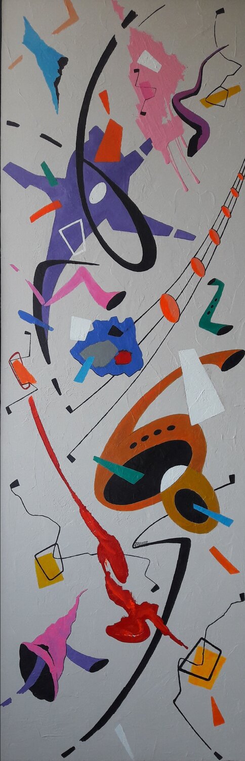 Allegretto Valeriano CORTÁZAR Original painting for sale