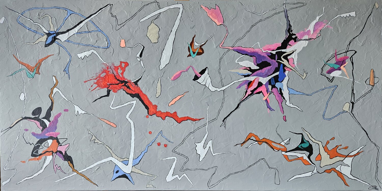 GISELLE Valeriano CORTÁZAR Original painting for sale