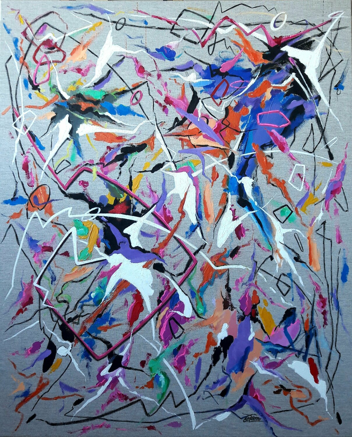 Cry Baby Valeriano CORTÁZAR Original painting for sale