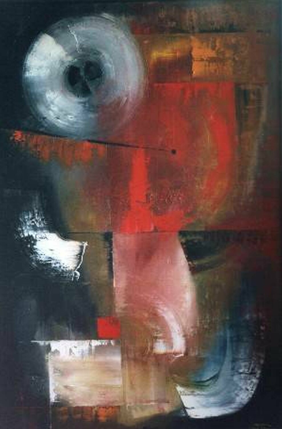 DECLIVE Valeriano CORTÁZAR Original painting for sale