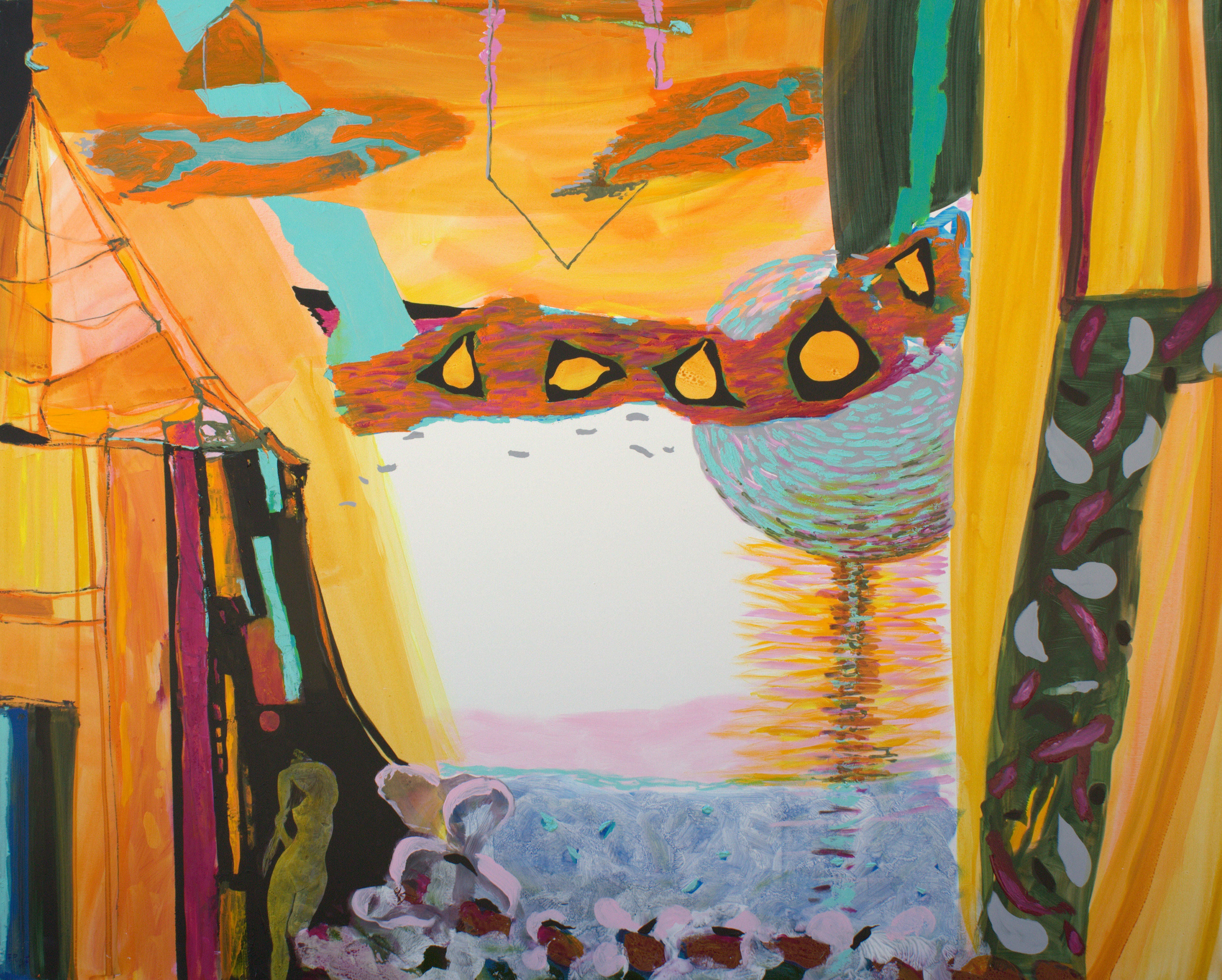 Topic Camping paintings
