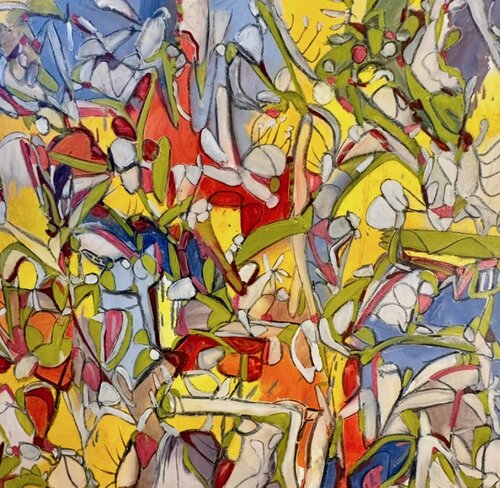 Beyond the Celestial Garden by Steven Miller, Painting for Sale on Select