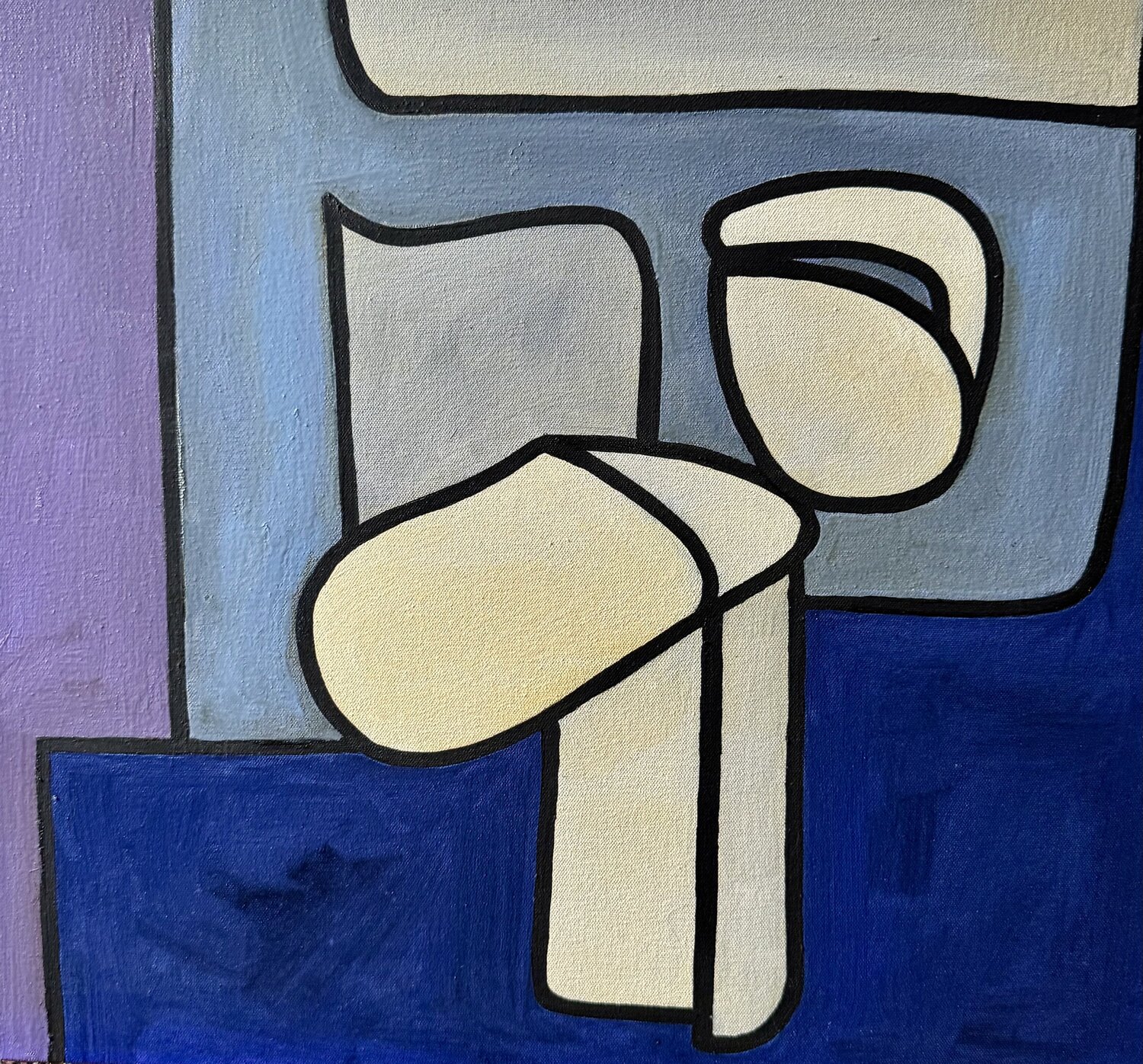 Happiness No. 9 Steven Miller Original painting for sale