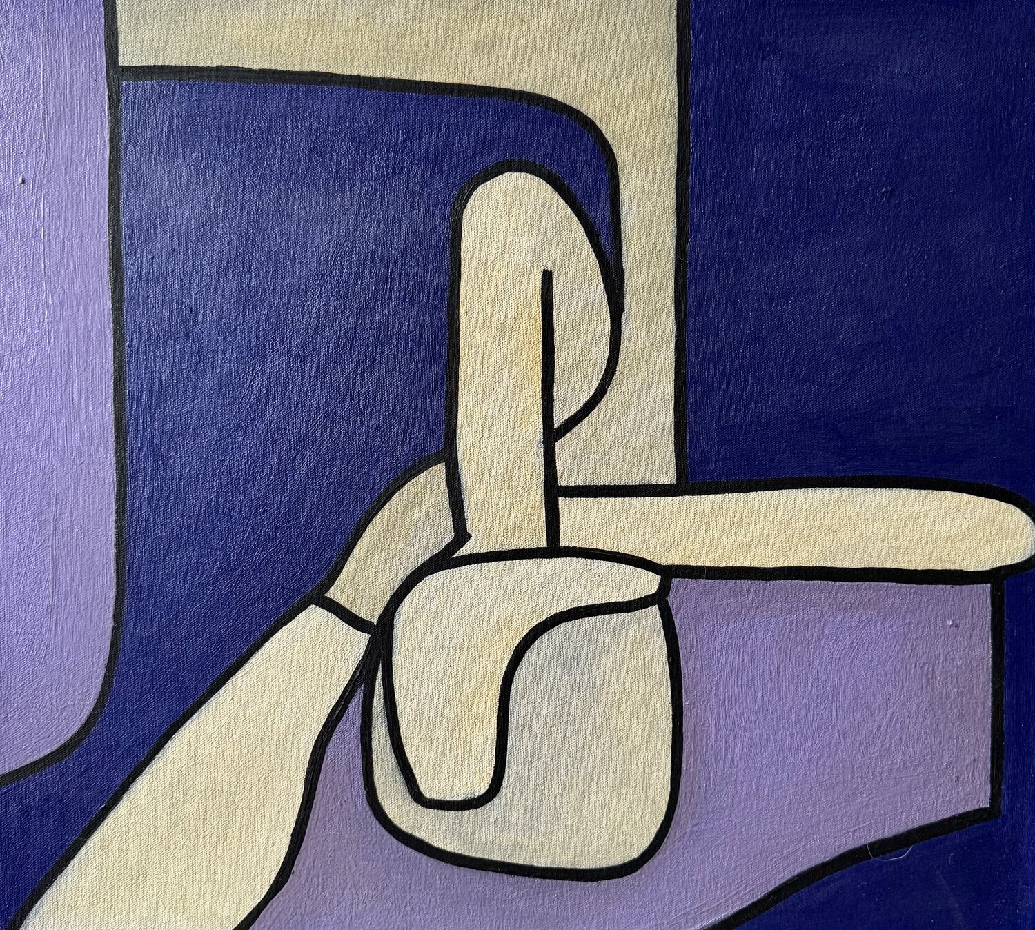 Happiness No. 12 Steven Miller Original painting for sale