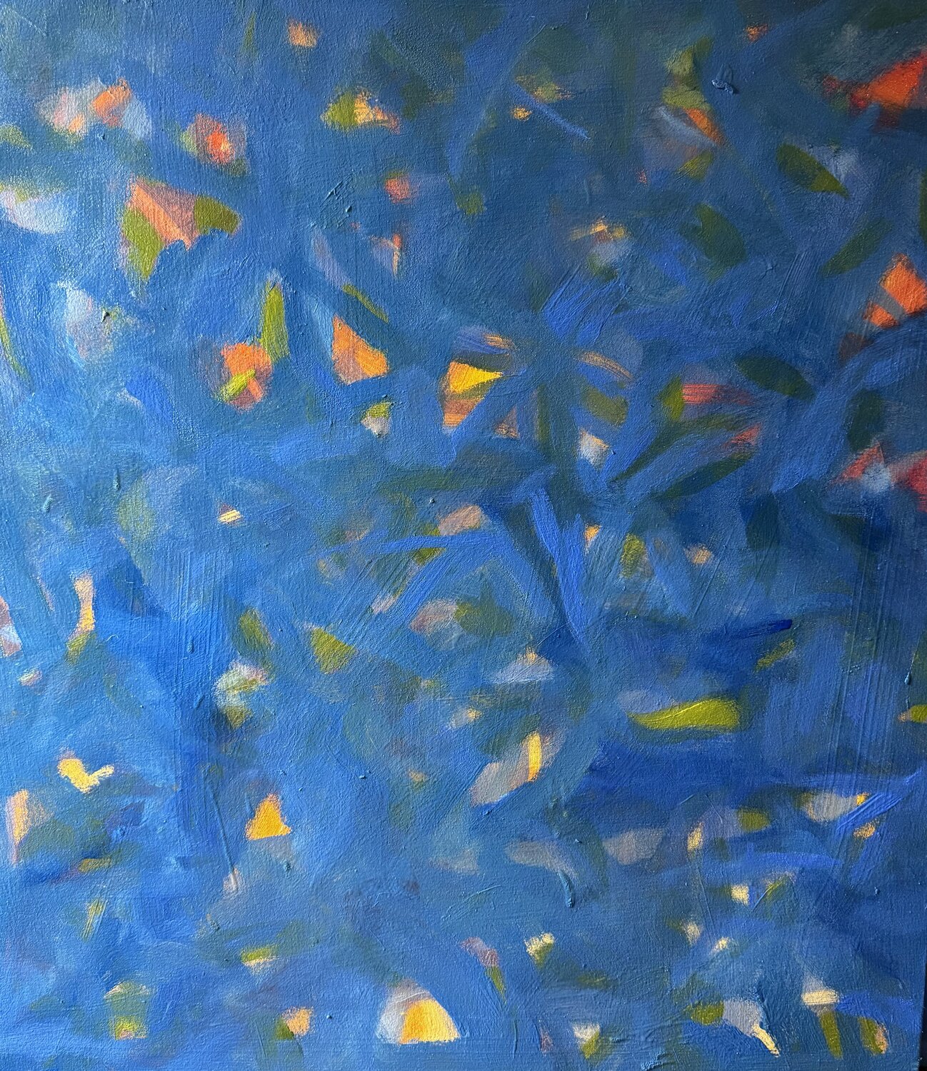 Through The Trees II Steven Miller Original painting for sale