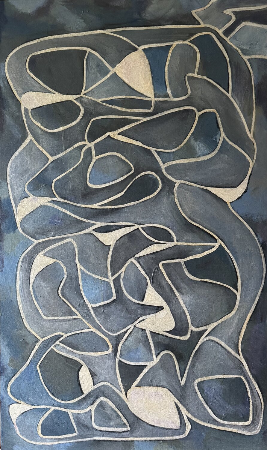 Confluence 3 Steven Miller Original painting for sale