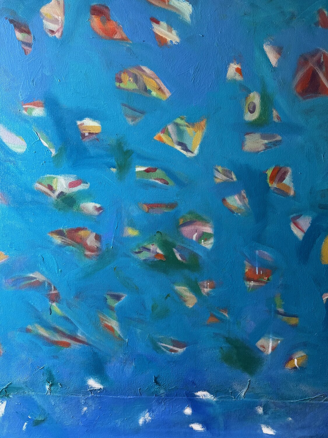 Not the Blues Steven Miller Original painting for sale