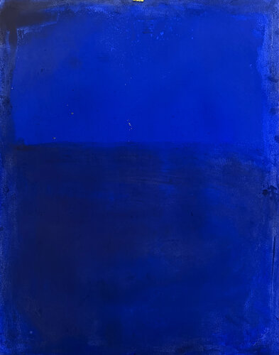 Blue Landscape by Marilina Marchica, Drawing for Sale on Select