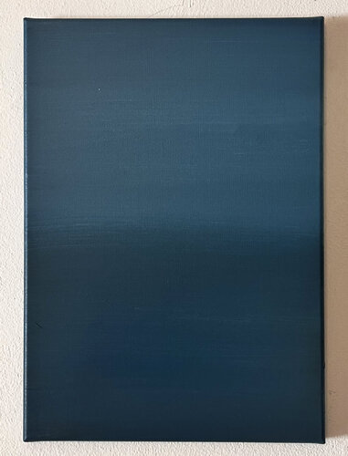 Blue Landscape by Marilina Marchica, Painting for Sale on Select