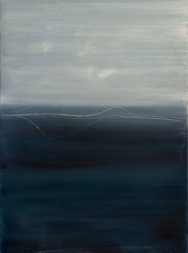 Blue Landscape by Marilina Marchica, Painting for Sale on Select