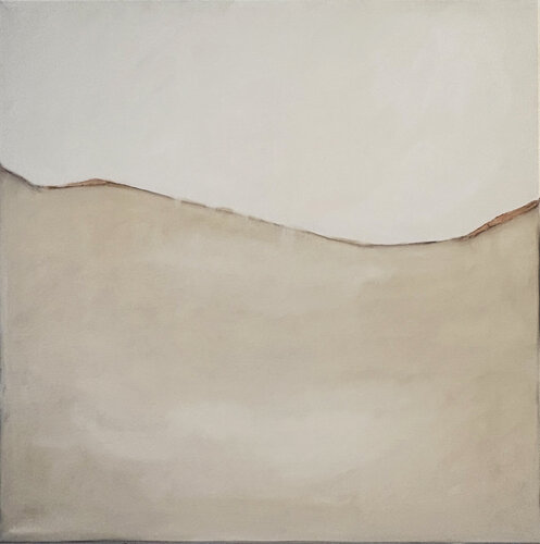 White Landscape by Marilina Marchica, Painting for Sale on Select