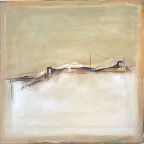 Landscape by Marilina Marchica, Painting for Sale on Select
