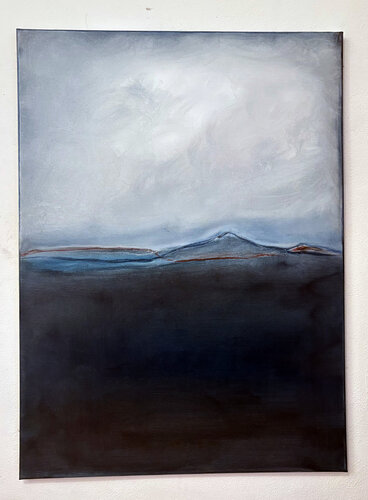 Blue Landscape by Marilina Marchica, Painting for Sale on Select