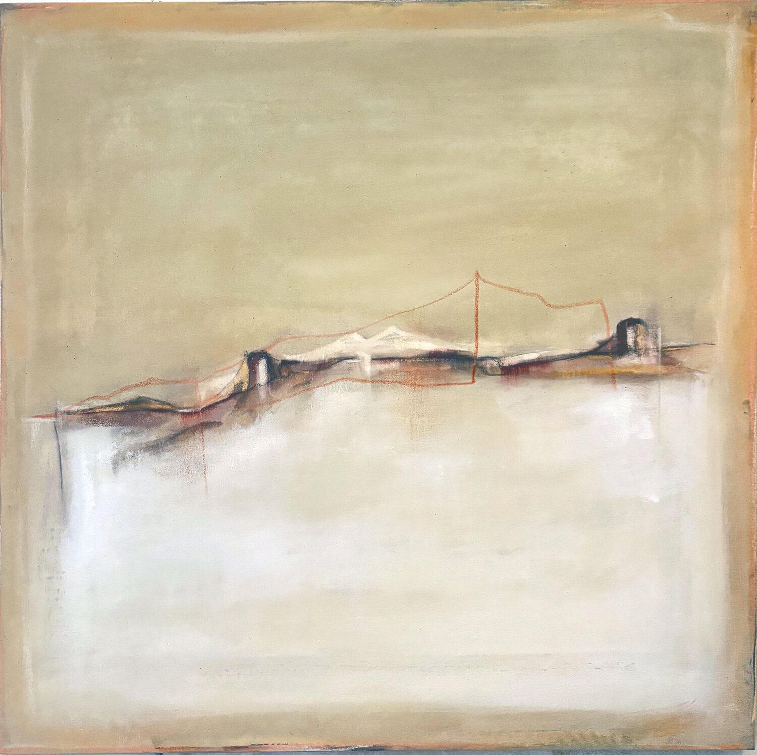 Landscape Marilina Marchica Original painting for sale