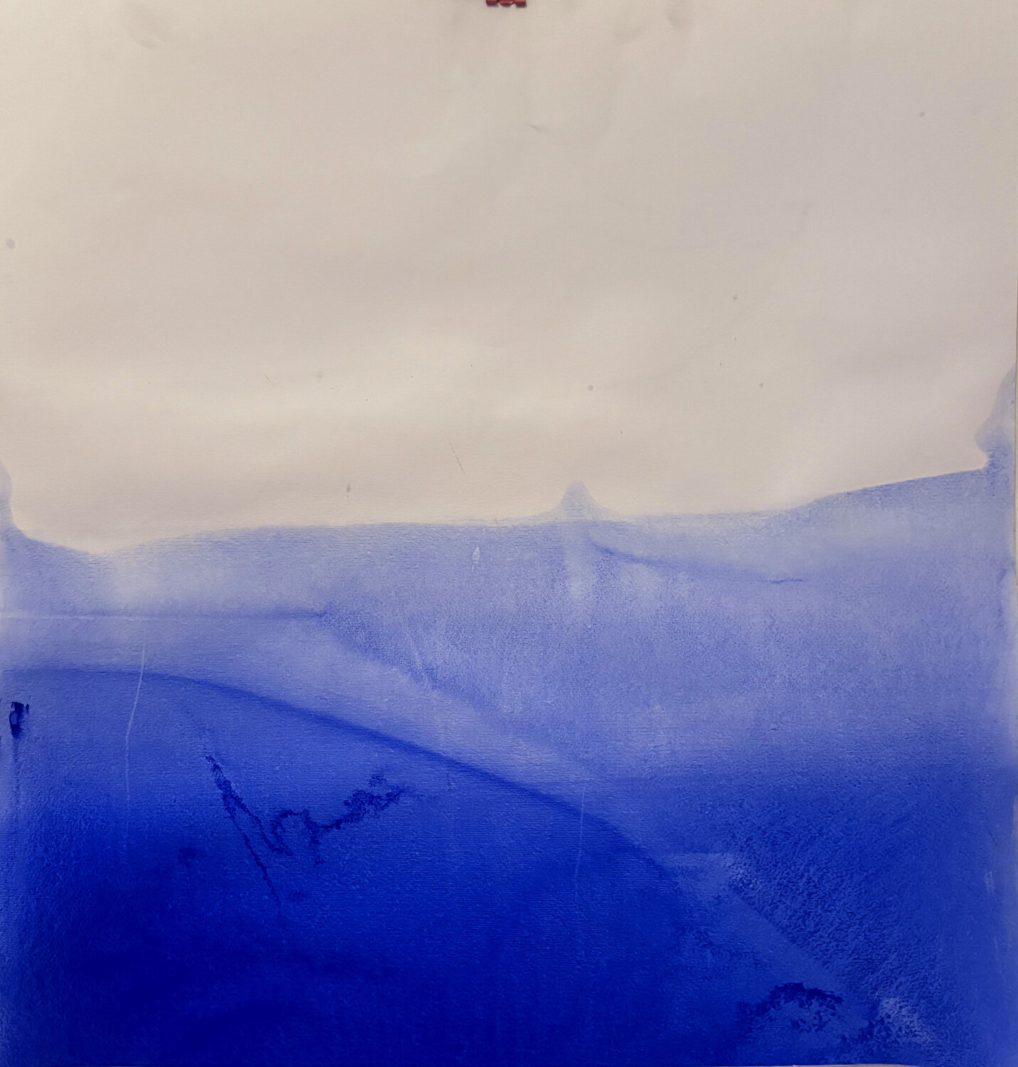 Blue Landscape Marilina Marchica Drawing for sale