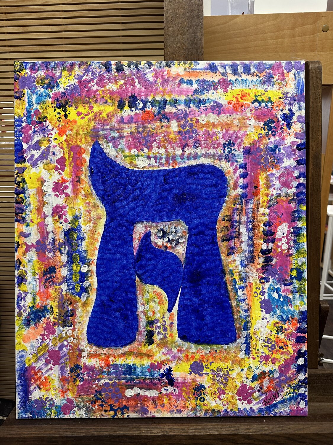 La vie Nouna Original painting for sale