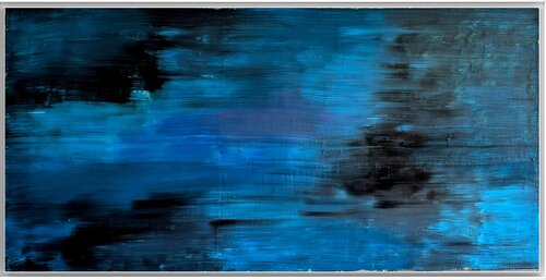 Wahrend das Leben eilt - 180 x 100 cm by Conny Wachsmann, Painting for Sale on Select