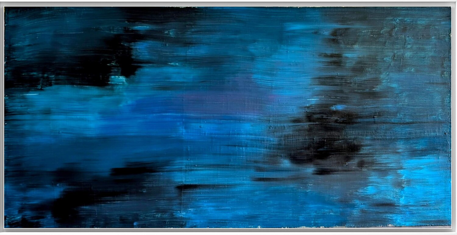 Wahrend das Leben eilt - 180 x 100 cm Conny Wachsmann Original painting for sale