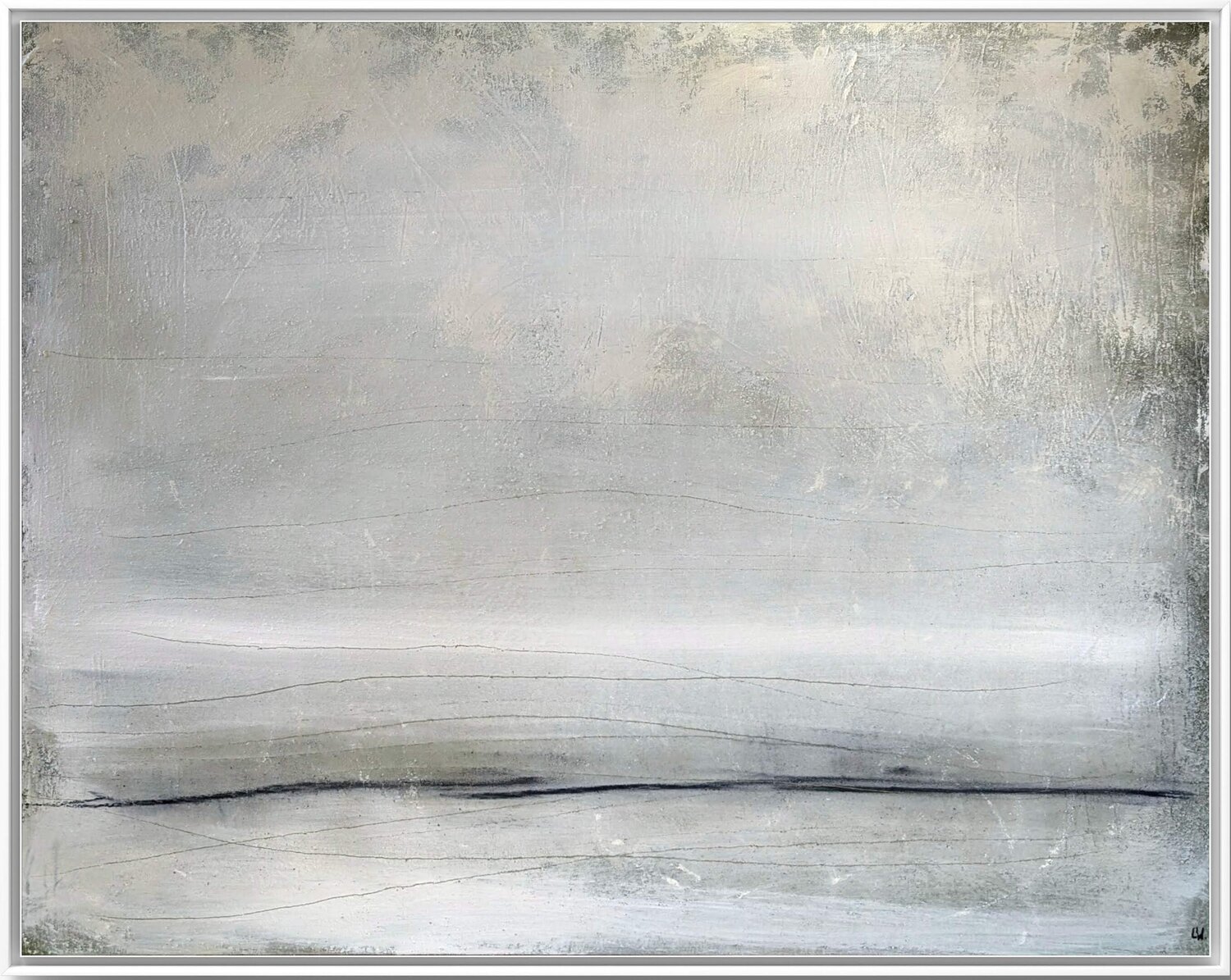 Stiller Morgen Conny Wachsmann Original painting for sale